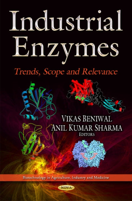 Book cover of: Industrial Enzymes. By: Vikas Beniwal