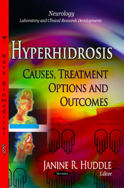Book cover of: Hyperhidrosis. By: Janine R. Huddle