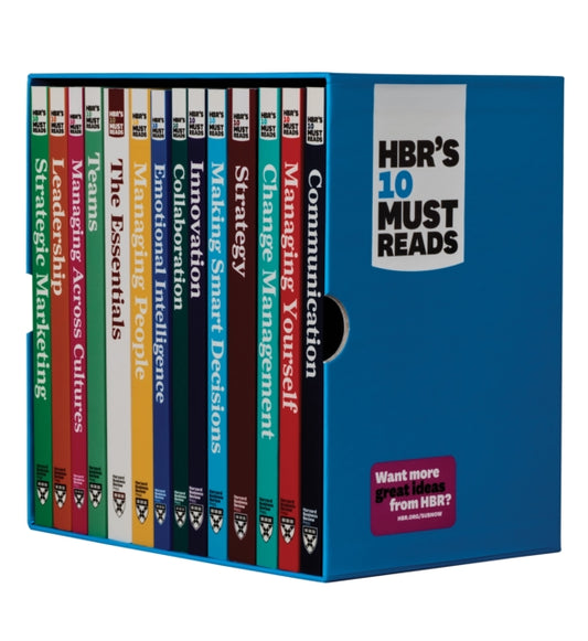 Book cover of: HBR's 10 Must Reads Ultimate Boxed Set (14 Books). By: Harvard Business Review Harvard Business Review