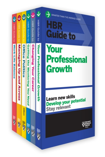 Book cover of: HBR Guides to Managing Your Career Collection (6 Books). By: Harvard Business Review