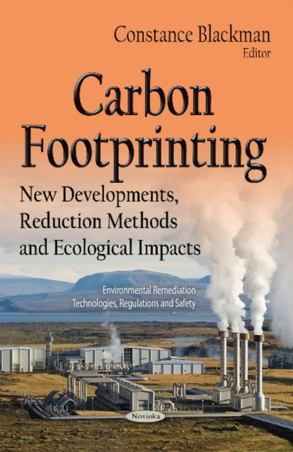 Book cover of: Carbon Footprinting. By: Constance Blackman
