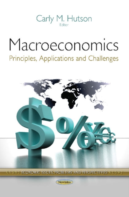 Book cover of: Macroeconomics. By: Carly M. Hutson