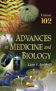 Book cover of: Advances in Medicine & Biology. By: Leon V. Berhardt