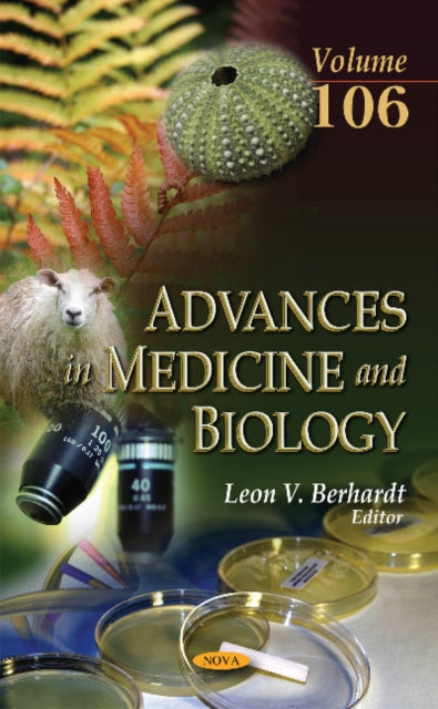 Book cover of: Advances in Medicine & Biology. By: Leon V. Berhardt