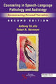 Book cover of: Counseling in Speech-Language Pathology and Audiology. By: Anthony DiLollo