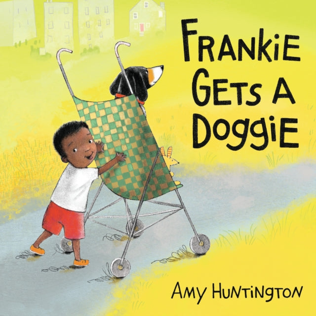 Book cover of: Frankie Gets a Doggie. By: Amy Huntington
