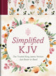 Book cover of: Barbour Simplified KJV [Wildflower Medley]. By: Barbour Publishing