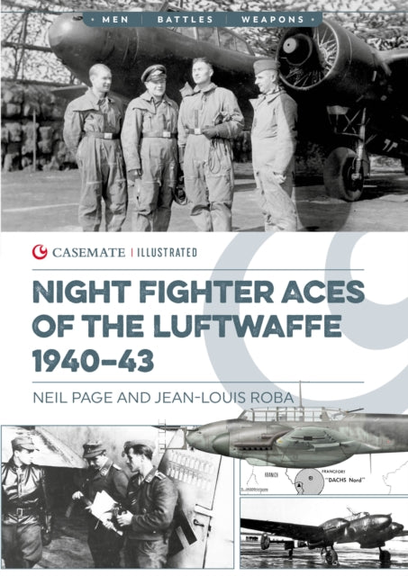 Book cover of: Luftwaffe Night Fighter Aces 1940–43. By: Neil Page
