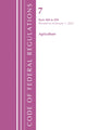 Book cover of: Code of Federal Regulations, Title 07 Agriculture 900-999, Revised as of January 1, 2022. By: Office Of The Federal Register (U.S.)