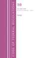 Book cover of: Code of Federal Regulations, Title 10 Energy 500-End, Revised as of January 1, 2022. By: Office Of The Federal Register (U.S.)