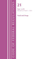 Book cover of: Code of Federal Regulations, Title 21 Food and Drugs 1-99, 2022. By: Office Of The Federal Register (U.S.)