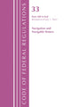 Book cover of: Code of Federal Regulations, Title 33 Navigation and Navigable Waters 200-End, Revised as of July 1, 2022. By: Office Of The Federal Register (U.S.)