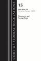 Book cover of: Code of Federal Regulations, Title 15 Commerce and Foreign Trade 300-799, Revised as of January 1, 2023. By: Office Of The Federal Register (U.S.)