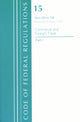 Book cover of: Code of Federal Regulations, Title 15 Commerce and Foreign Trade 300-799, Revised as of January 1, 2021. By: Office of the Federal Register (U.S.)