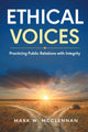 Book cover of: Ethical Voices. By: Mark W. McClennan