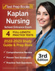 Book cover of: Kaplan Nursing School Entrance Exam 2022-2023 Study Guide. By: Joshua Rueda
