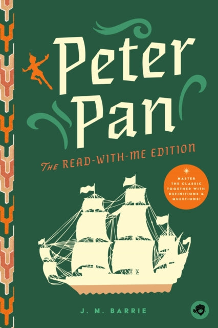 Book cover of: Peter Pan: The Read-With-Me Edition. By: Bushel & Peck Books