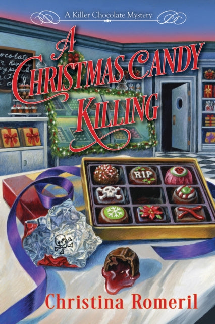 Book cover of: Christmas Candy Killing. By: Christina Romeril