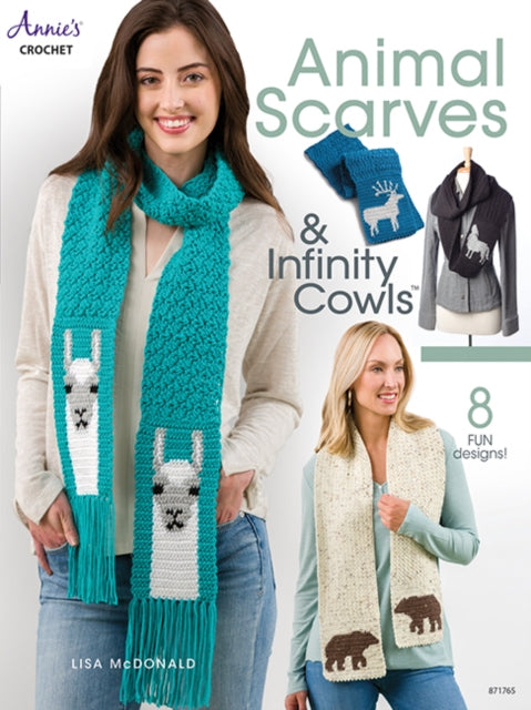Book cover of: Animal Scarves & Infinity Cowls