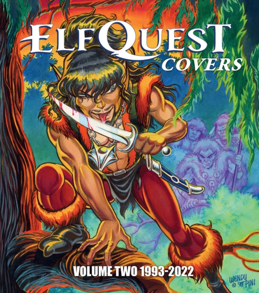 Book cover of: ElfQuest Covers Volume Two 1993-2022