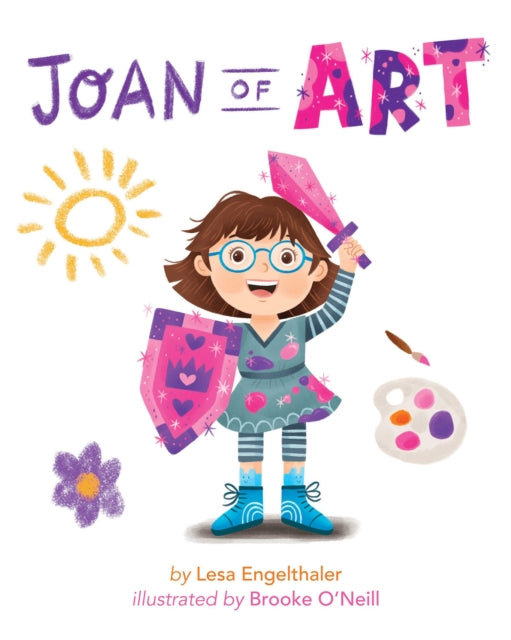 Book cover of: Joan of Art. By: Lesa Engelthaler