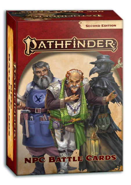 Book cover of: Pathfinder NPC Battle Cards (P2)