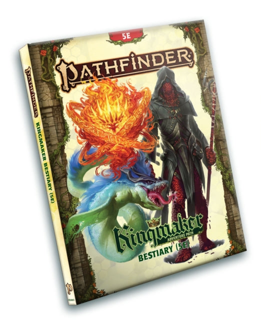 Book cover of: Pathfinder Kingmaker Bestiary (Fifth Edition) (5E). By: Paizo Staff