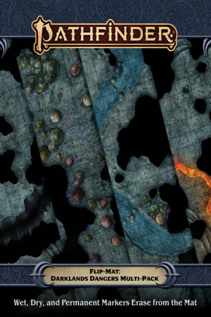 Book cover of: Pathfinder Flip-Mat: Darklands Dangers Multi-Pack