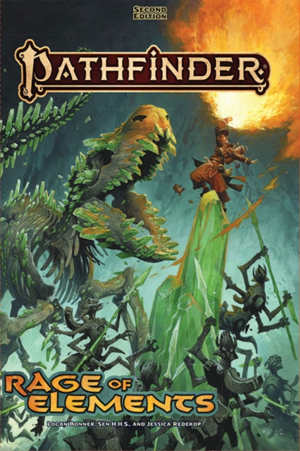 Book cover of: Pathfinder RPG Rage of Elements (P2). By: Paizo Staff