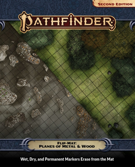 Book cover of: Pathfinder Flip-Mat: Planes of Metal and Wood