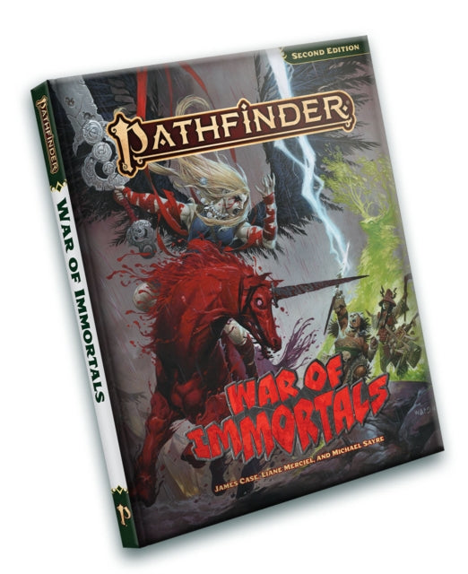 Book cover of: Pathfinder RPG: War of Immortals (P2). By: Paizo Staff