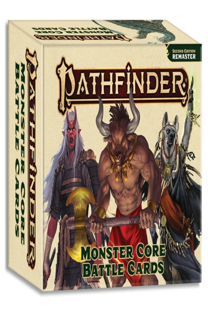 Book cover of: Pathfinder Monster Core Battle Cards (P2)