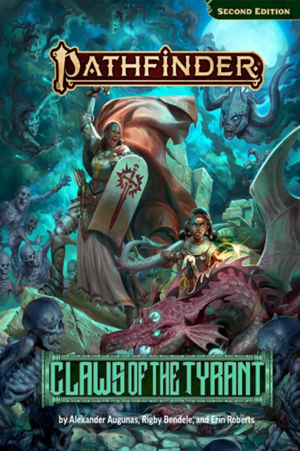 Book cover of: Pathfinder Adventure: Claws of the Tyrant (P2)