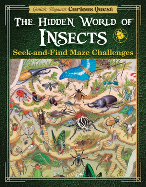 Gentaro Kagawa's Curious Quest: The Hidden World of Insects, Seek-and-Find Maze Challenges