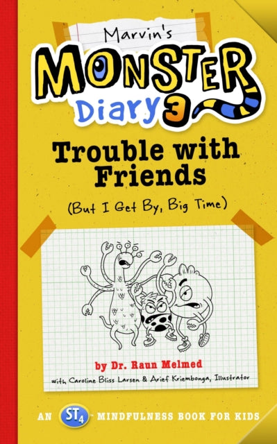 Book cover of: Marvin's Monster Diary 3. By: Raun Melmed