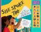 Book cover of: She Spoke Too. By: Kathy MacMillan