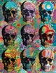 Book cover of: Dean Russo Skull Mosaic Journal. By: Dean Russo