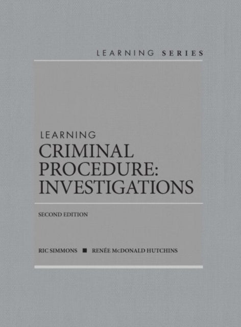 Book cover of: Learning Criminal Procedure. By: Ric Simmons