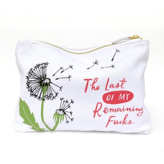 Book cover of: Em & Friends Remaining Fucks Canvas Pouch