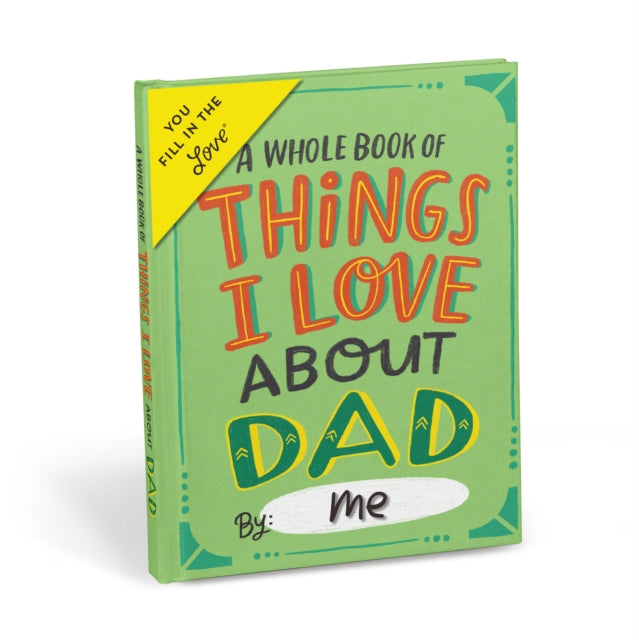 Book cover of: Em & Friends About Dad Book Fill in the Love Fill-in-the-Blank Book & Gift Journal. By: Emily McDowell Emily McDowell Studio