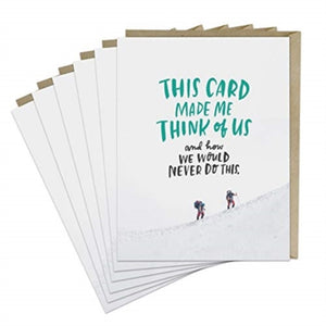 6-Pack Em & Friends We Would Never Card