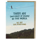 Book cover of: 6-Pack Em & Friends Two Kinds of People Card
