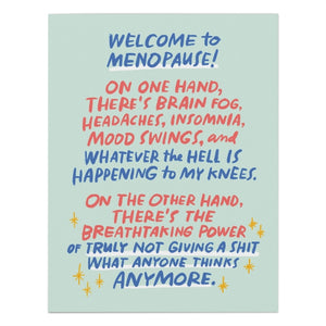 6-Pack Em & Friends Breathtaking Power Welcome to Menopause Card