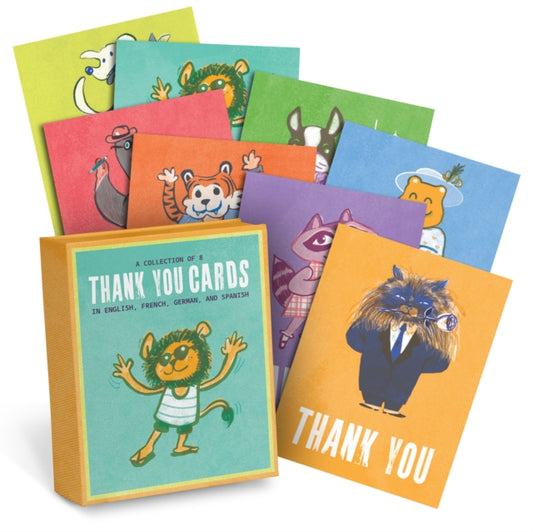 Book cover of: Em & Friends Thank You Around the World, Box of 8 Assorted