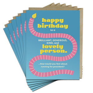 6-Pack Em & Friends Lovely Person Bday Greeting Cards