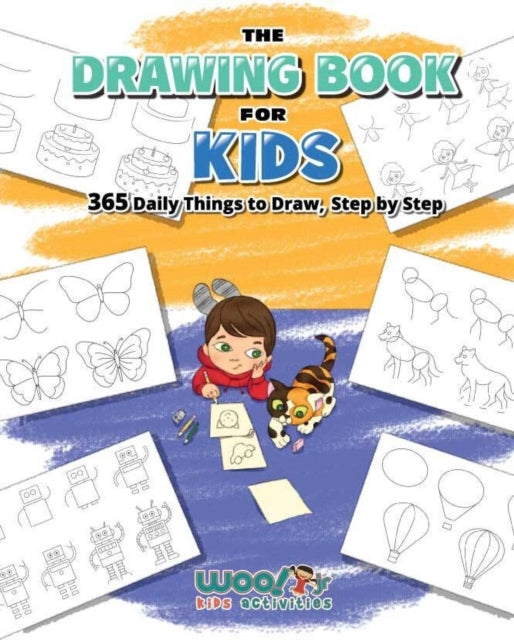 Book cover of: Drawing Book for Kids. By: Woo! Jr. Kids Activities