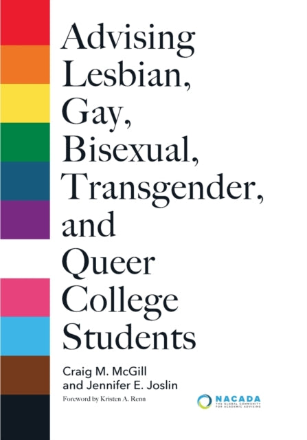 Book cover of: Advising Lesbian, Gay, Bisexual, Transgender, and Queer College Students. By: Craig M. McGill