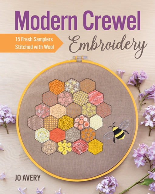 Book cover of: Modern Crewel Embroidery. By: J. Avery