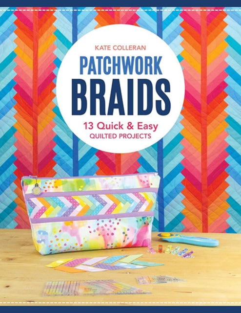 Book cover of: Patchwork Braids. By: Kate Carlson Colleran