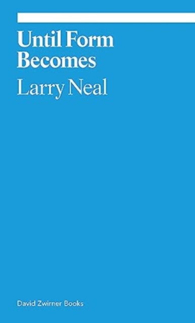 Book cover of: Any Day Now: Toward a Black Aesthetic. By: Larry Neal